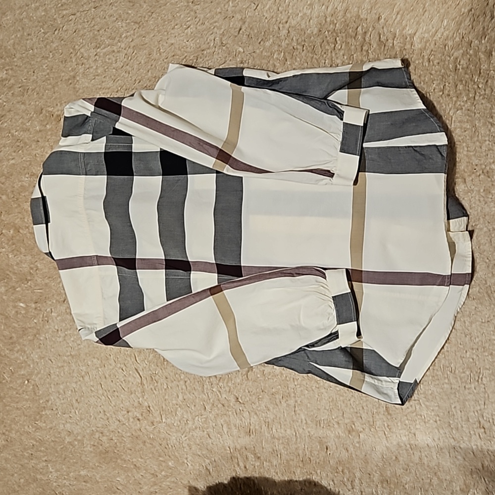 BURBERRY BRIT WOMENS SHIRT SIZE LARGE - Picture 7 of 8